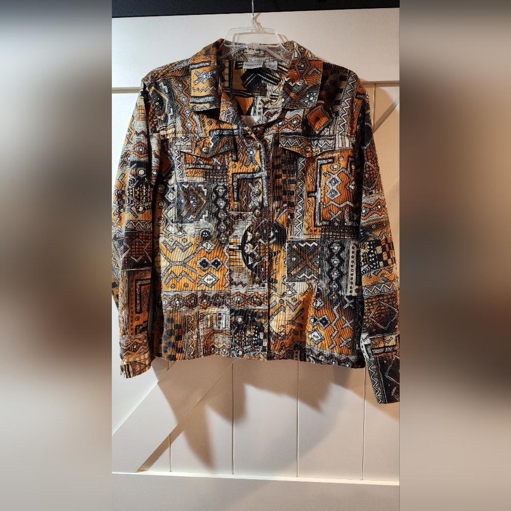 Chico's multi colored jacket